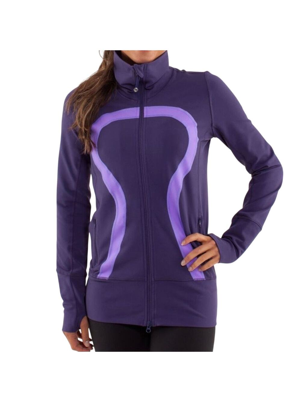 Lululemon In Stride Jacket Power Purple Sz Small